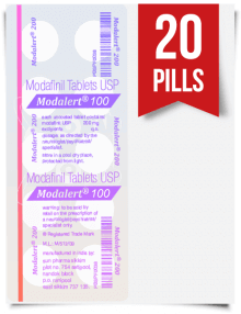 Modalert 100 mg x 20 Tablets