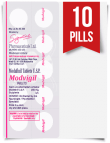 Modvigil 200 mg x 10 Pills