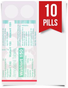 Waklert 150 mg x 10 Tablets