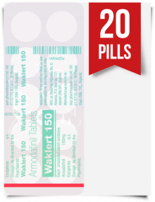 Waklert 150 mg x 20 Tablets