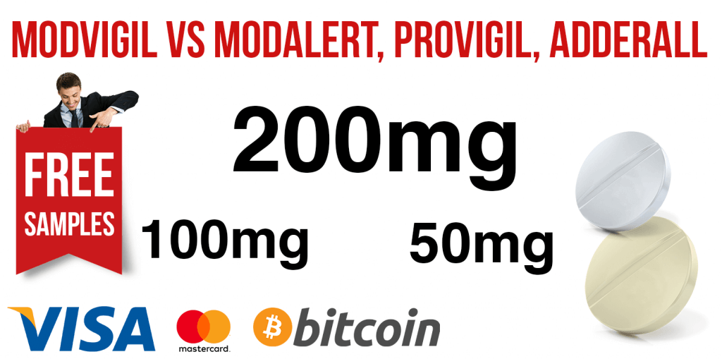 Modvigil VS Modalert, Provigil, Adderall