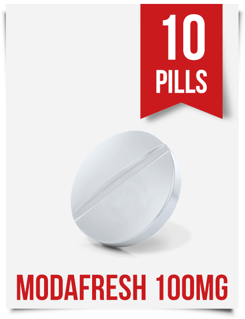 Modafresh 100mg x 10 Modafinil Tabs India