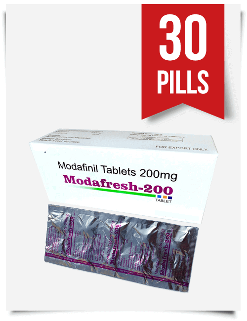 Modafresh 200mg x 30 Generic Modafinil Tabs