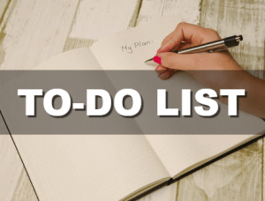 To-do list